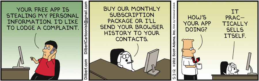 Dilbert Cartoon